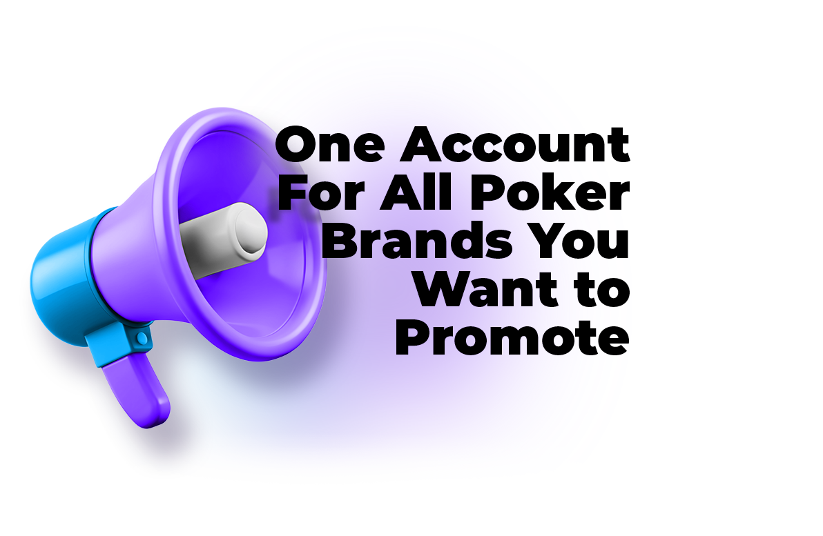 Affiliate network for poker brands